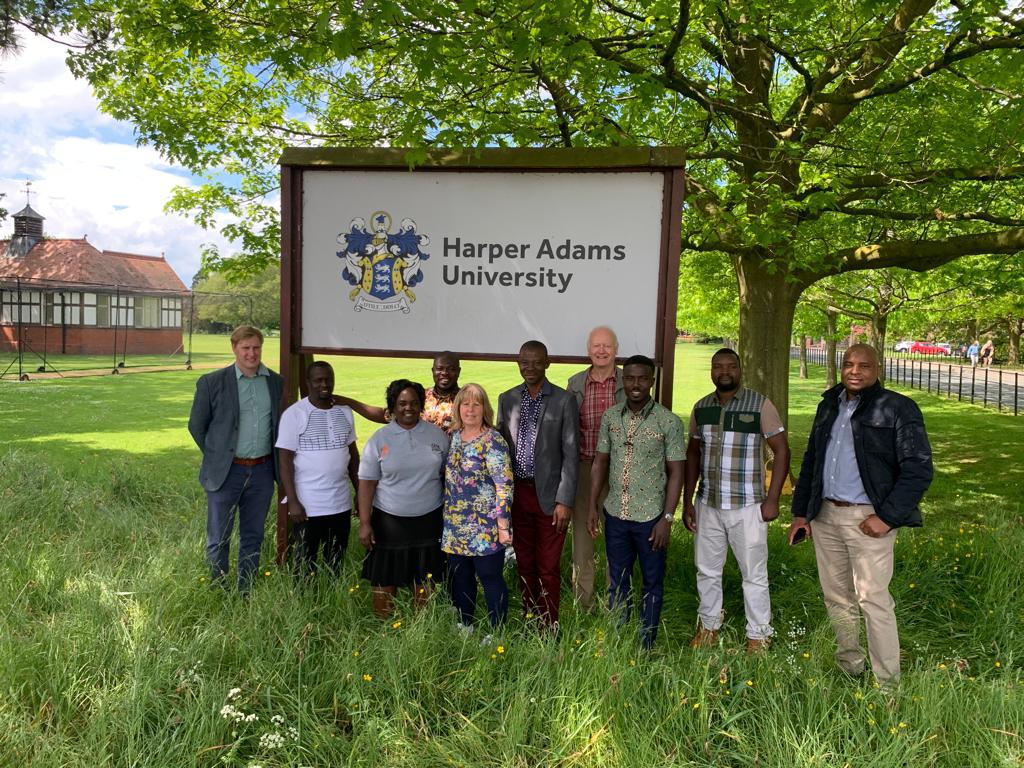 Students from Africa arrive at Harper Adams University for Marshal Papworth Fund scholarship course